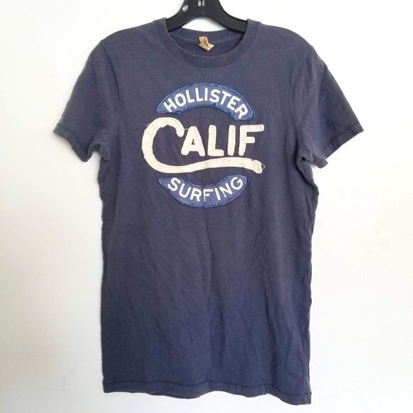 Hollister Calif Surfing SpellOut Super Soft Tee Sm - Picture 1 of 7